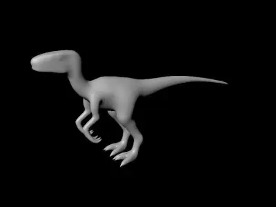 Dinosur High poly dinosaur 3D model