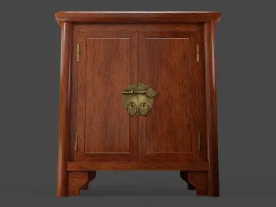 Chinese Dresser 3D model