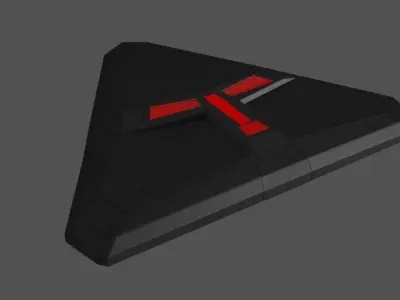 TR3-B Version-2 Low-poly 3D model