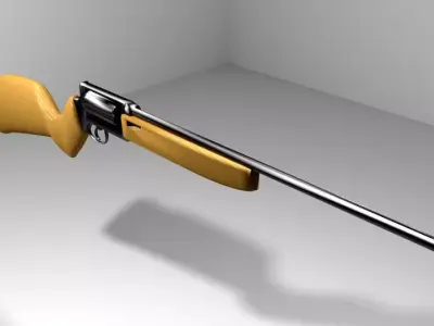 Revolver - Rifle Type 1 3D model