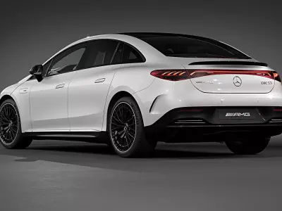 2023 Mercedes-AMG EQE 53 3D model