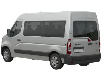 Nissan NV400 Minibus L2H2 3D model