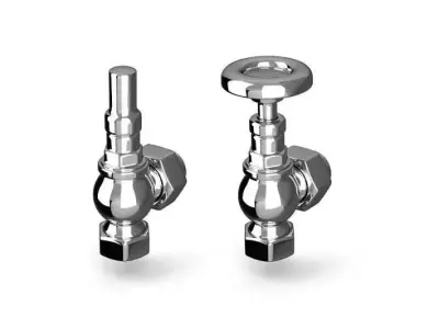 Steel Valve Control 3D model