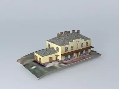 Stopinu novads ACON station Free 3D model