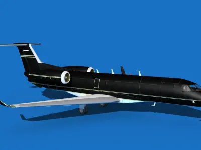 Embraer Legacy 500 V15 3D model