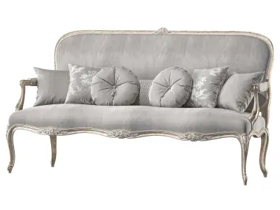 chairish  sofa art 8732 3D model