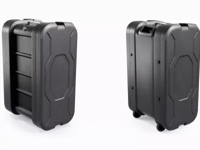 Klas Voyager 8 Transit Case Low-poly 3D model