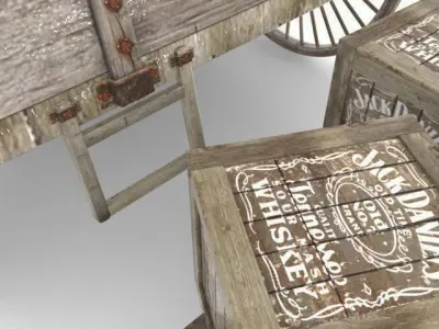 Coach Jack Daniels 3D model
