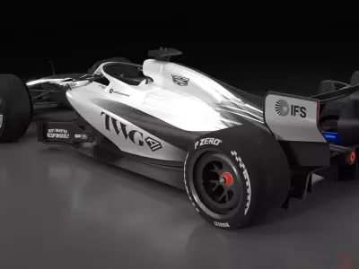 2026 Cadillac F1 plus Photoshop files 3D model