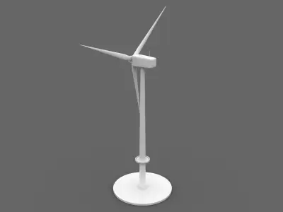 WIND TURBINE OFFSHORE 3D model purchase