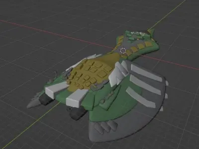 winter gale 3D model