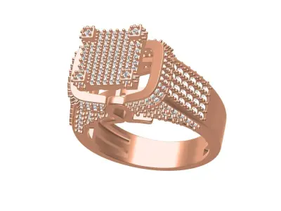 Men Ring-06 3D print model