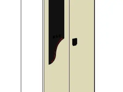 UPS SYSTEM MGE 3D model