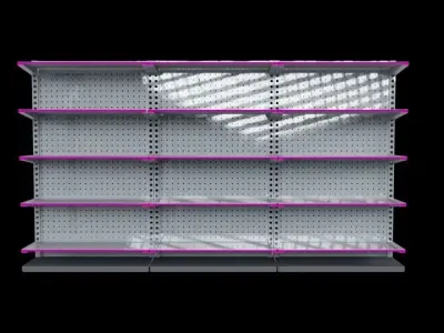 Metal Racks 3D model