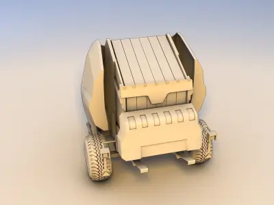 john deere v 461 3D model