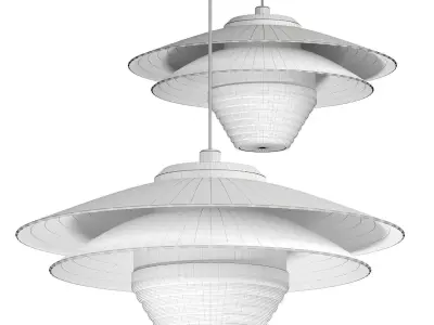 Lippa pendant lamp 3D model
