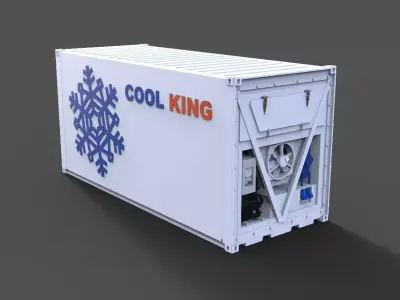 Reefer container 3D print model