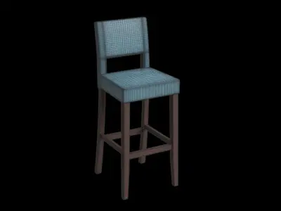 Sifert Bar Counter Stool 3D model