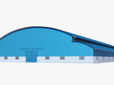 3D Warehouse model building 3D model