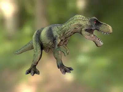 Tyrannosaurus Rex 3D model  Low-poly 3D model