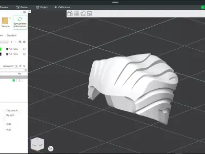 Custom3Dprint Minifigure Accessory - Minifigure Hair S2 - 001 3D print model