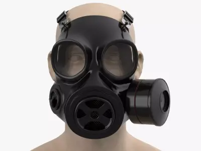 GasMask gas mask 3D model buy