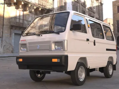  Suzuki Super Carry Passenger Van 