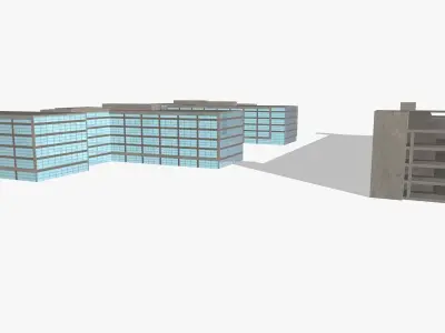 Office Complex 3D model