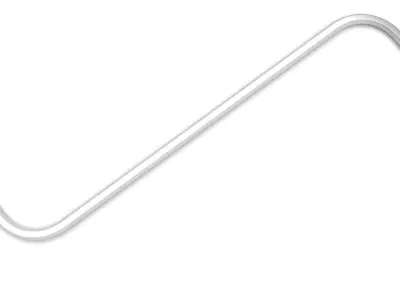 S Shaped Allen Wrench 3D model