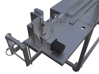 2VG FRO sponge strip flushing equipment 3D model