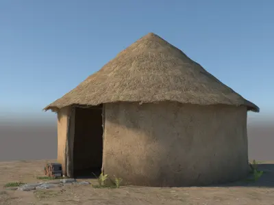 Neolithic structure 3 3D model