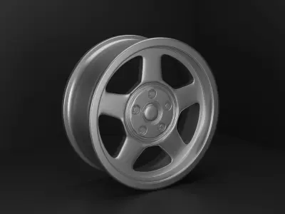 JDM rim car Japanese car 3D model