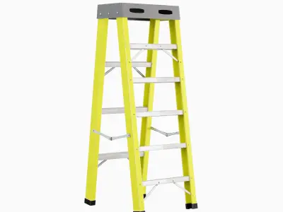 Ladder 02 Low-poly 3D model purchase