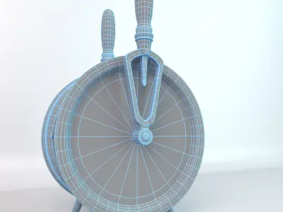 Ship Telegraph 3D model