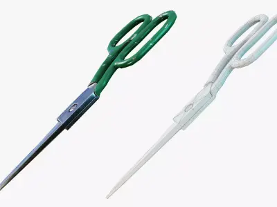 Scissors Tailor Low-poly 3D model