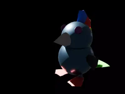 Birdie Free 3D model