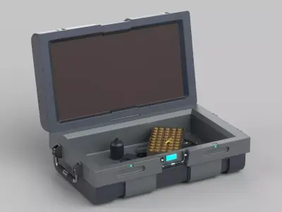 ammo box 3D model get
