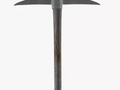 Pick Axe Tools Low-poly 3D model purchase