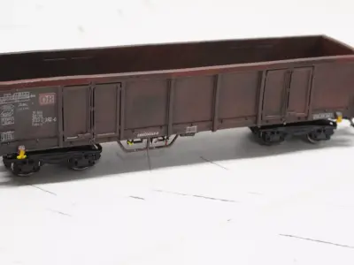 Pre supported H0 1-87 scale Gondola Eaos-x 051 with handbrake 3D print model