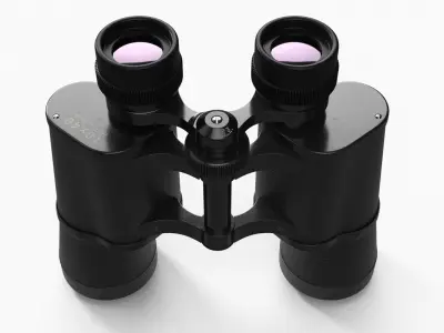 Binoculars 10x40 3D model