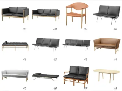 132 Models - Nordic Furniture 3D model