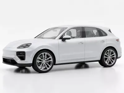 Modern Luxury Electric SUV 3D model