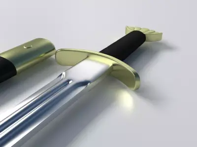 Viking Sword 3D model