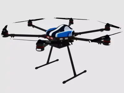Drone-WP6 3D model