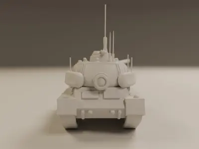 war tank 3D print model purchase