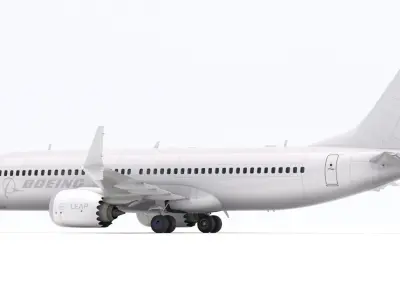 Boeing 737-800 MAX 3D model