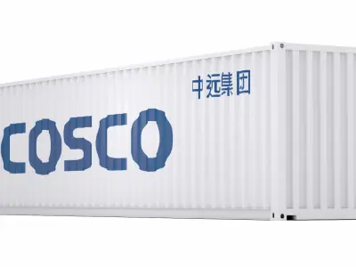 Cosco Chipping Container 3D model