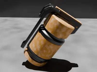 grenade 3D model 9