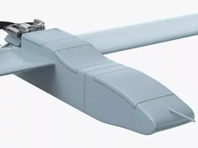 Granat 4 Tactical Reconnaissance UAV 3D model