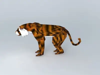 Tiger Free 3D model purchase